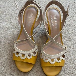 Chelsea Crew Black Label Strappy shoe, size 8